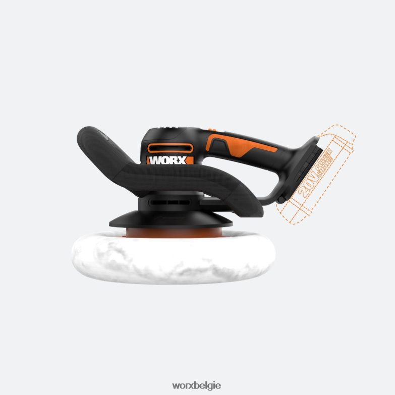 WORX elektrisch gereedschap 20v powershare draadloze 10'' polijstmachine/buffer HT8D6N158