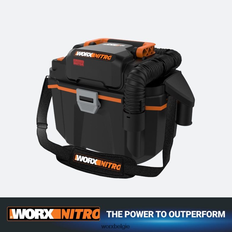 WORX elektrisch gereedschap nitro 20v 2,1 gal draadloze nat/droog stofzuiger HT8D6N157