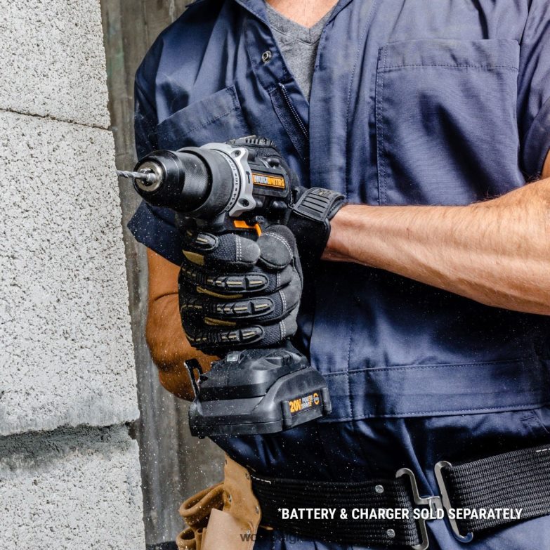 WORX elektrisch gereedschap nitro 20v powershare 1/2'' accuboorhamer met borstelloze motor HT8D6N111