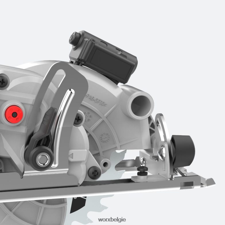 WORX elektrisch gereedschap 6,5 ampère zaag Compacte cirkelzaag van 4,5 inch met snoer HT8D6N130