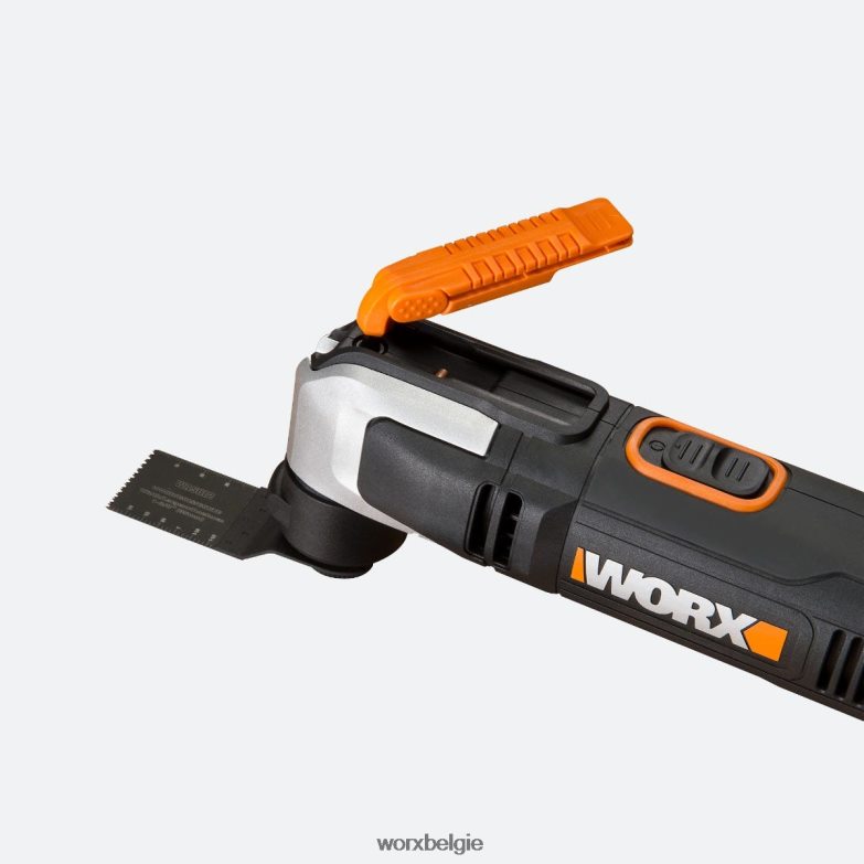 WORX elektrisch gereedschap Oscillerende multitool van 2,5 ampère met clip-in-sleutel HT8D6N153