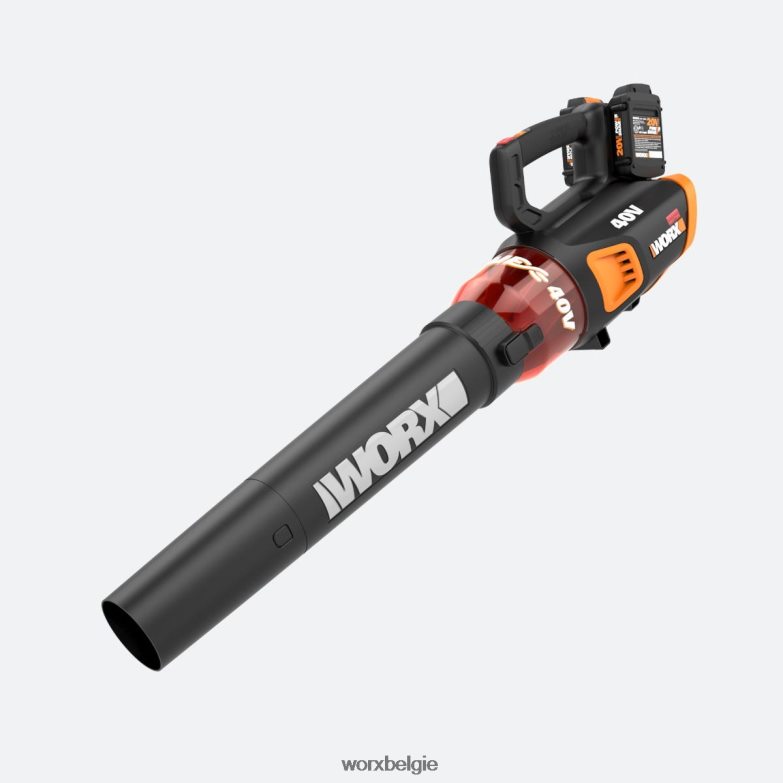WORX tuingereedschap 40v powershare turbine draadloze bladblazer met borstelloze motor (2x20v) HT8D6N29