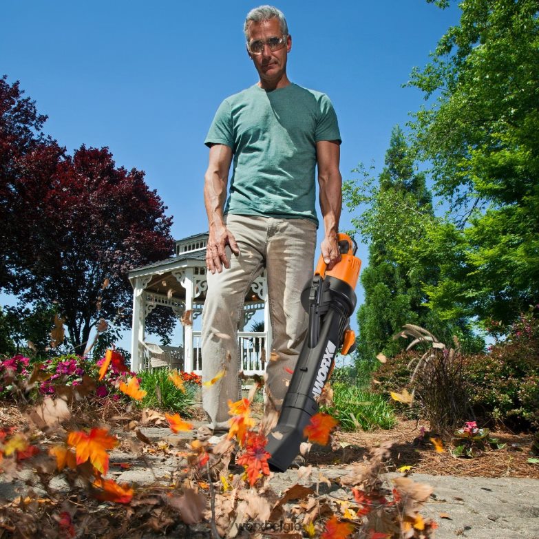 WORX tuingereedschap trivac 2 met meertraps volledig metalen mulchsysteem (wg509) HT8D6N31