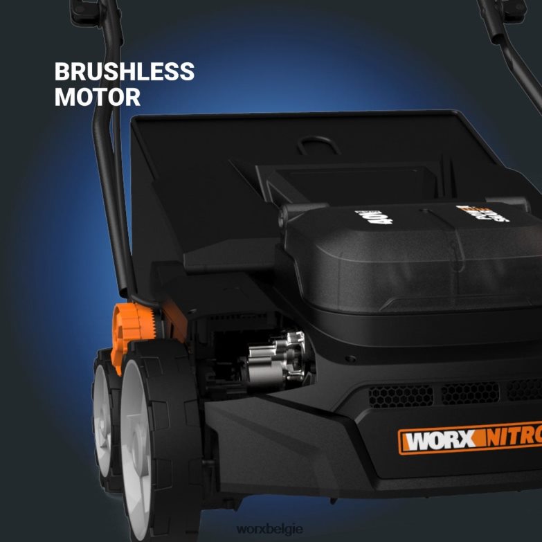 WORX tuingereedschap nitro 40v borstelloze 14'' draadloze verticuteermachine HT8D6N105