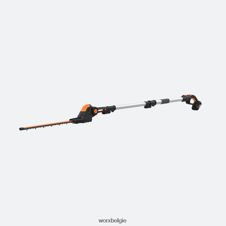 WORX tuingereedschap 20V Power Share draadloze 20'' 2-in-1 heggenschaar met bevestigingsmogelijkheden HT8D6N96