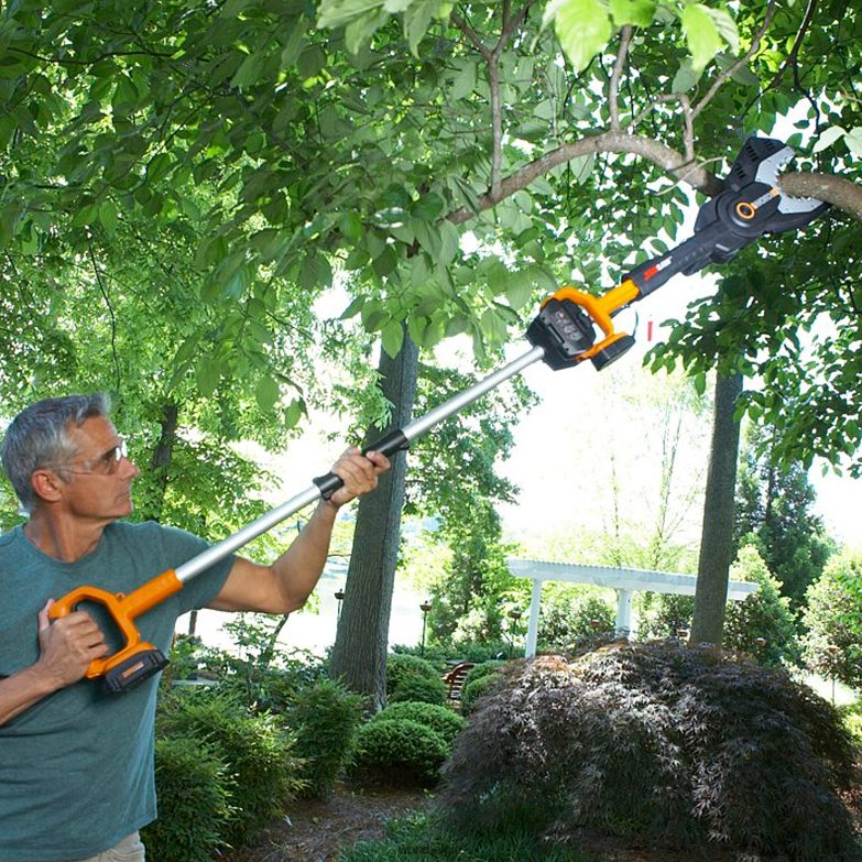 WORX tuingereedschap 20v Power Share-kaakzaagkettingzaag met 1,5 meter lange verlengstok (niet meer leverbaar) HT8D6N91