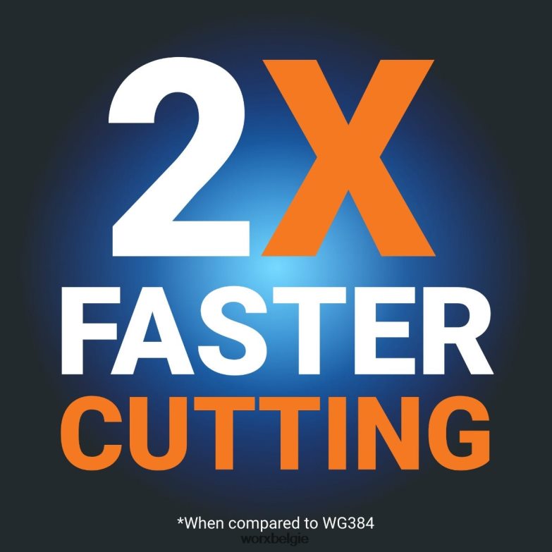 WORX tuingereedschap nitro 40v powershare draadloze 16'' kettingzaag met borstelloze motor HT8D6N80