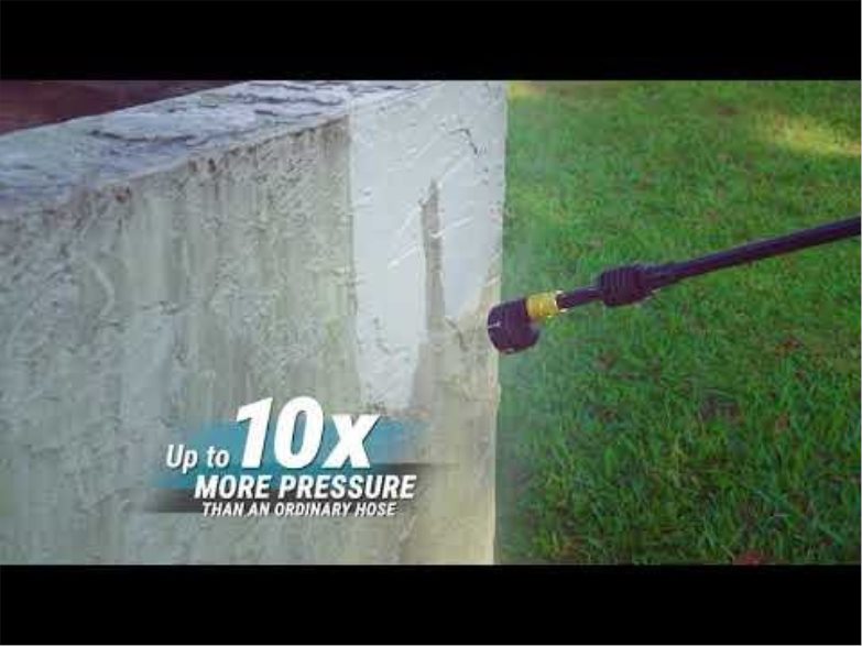 WORX tuingereedschap 20v powershare 4.0ah hydroshot draagbare krachtreiniger (415 max psi) HT8D6N22