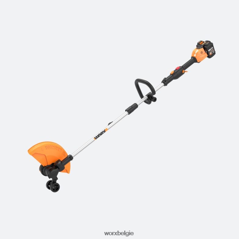 WORX tuingereedschap 40v powershare 13'' draadloze grastrimmer en kantensnijder op wielen (2x20v) HT8D6N4