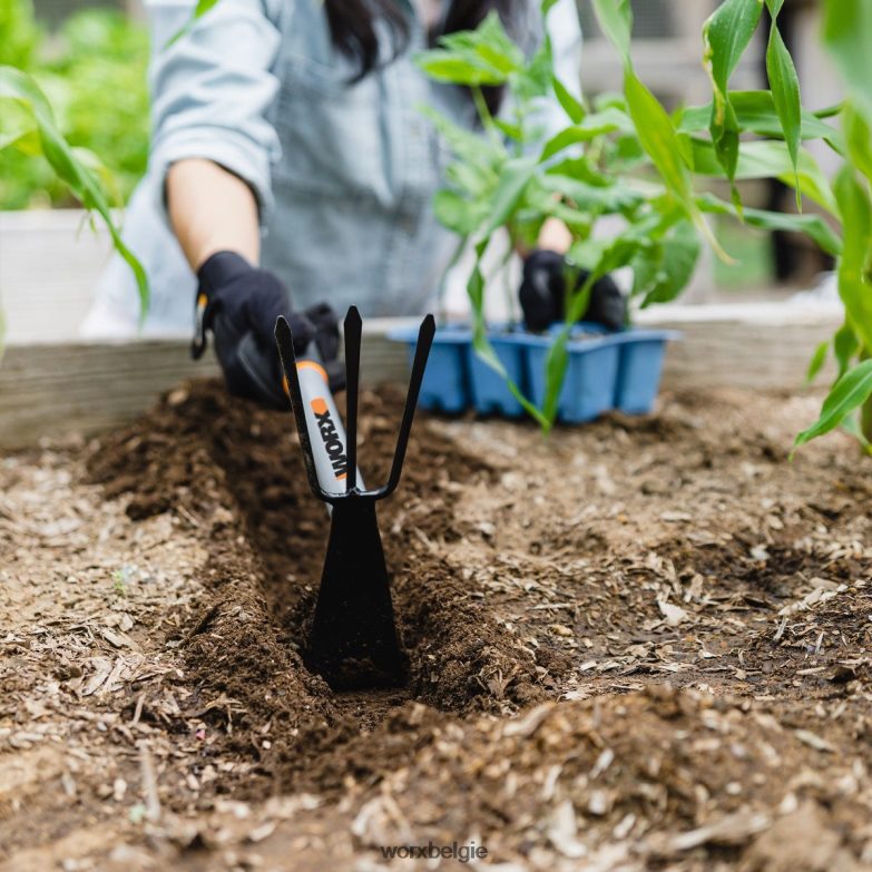 WORX tuingereedschap 2-in-1 handtuinschoffelcombinatie HT8D6N53