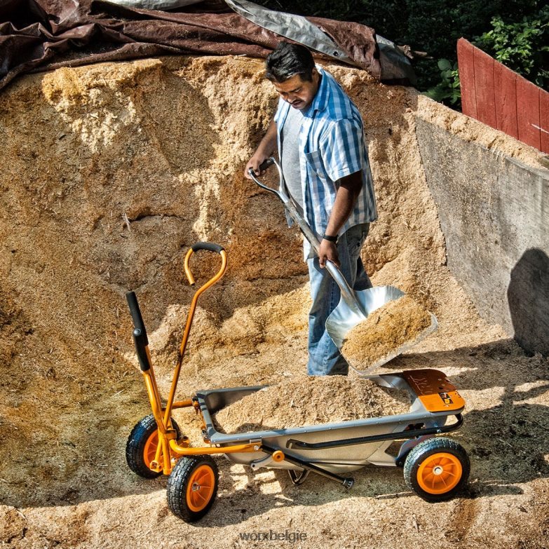 WORX tuingereedschap Aerocart 8-in-1 kruiwagen- en wagenset ca HT8D6N40