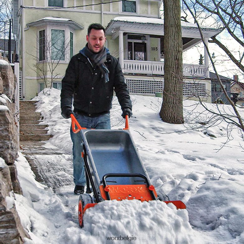 WORX tuingereedschap Aerocart kruiwagen sneeuwploeg HT8D6N43