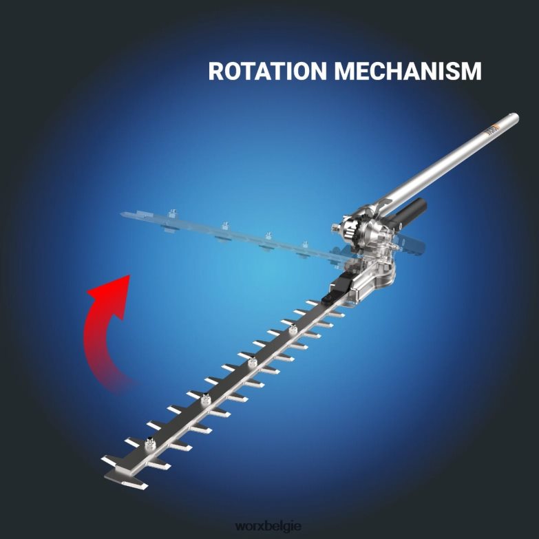 WORX tuingereedschap nitro driveshare 17'' universeel heggenschaaropzetstuk HT8D6N107