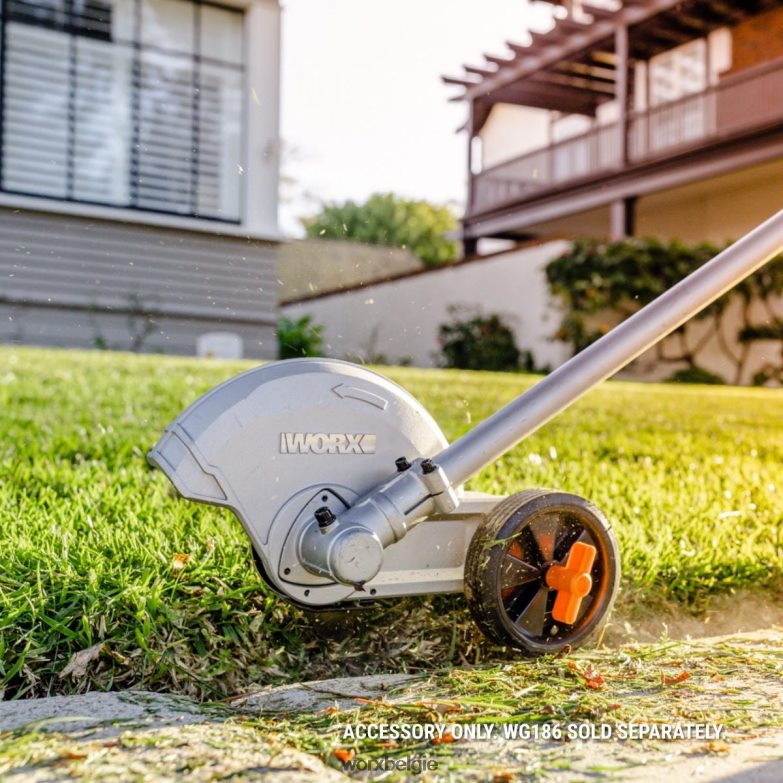 WORX tuingereedschap nitro driveshare 8'' universeel gazonkantsnijderhulpstuk HT8D6N106